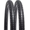 YUNSCM 2-PCS 26" Bike Tires 26x2.125/57-559 Compatible with 26x2.0 26x2.10
