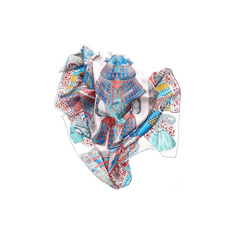 Modassori Women's Fashion Scarf Silk Hand Rolled Item Name Ginza