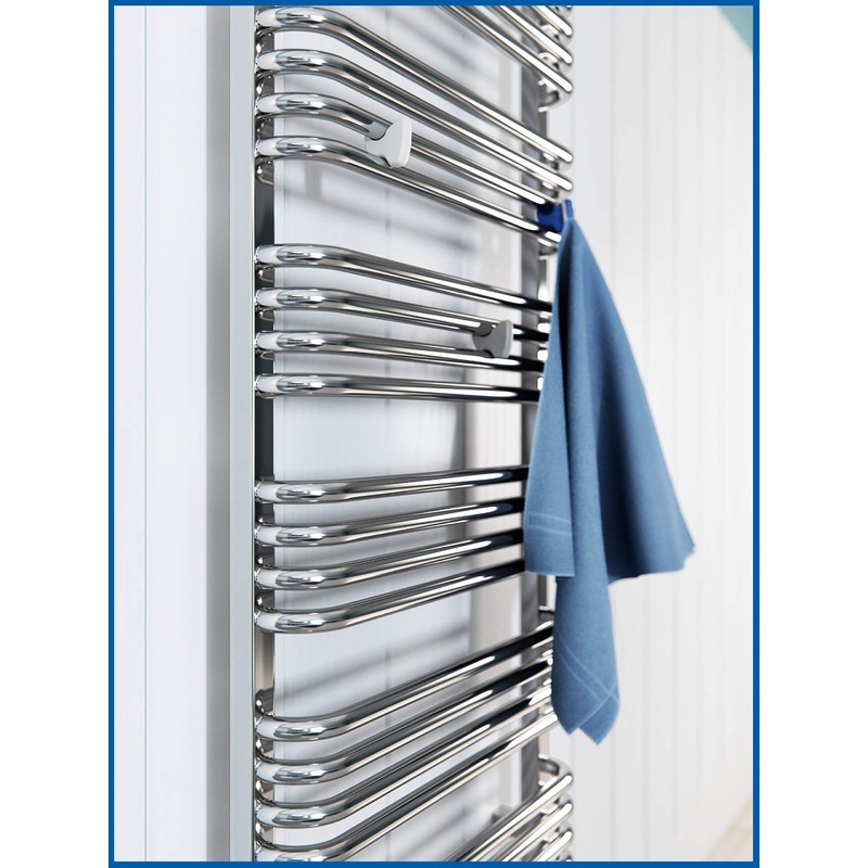 Yo! Towel Rail for Bathroom Radiators Pack of 4 (Grey)
