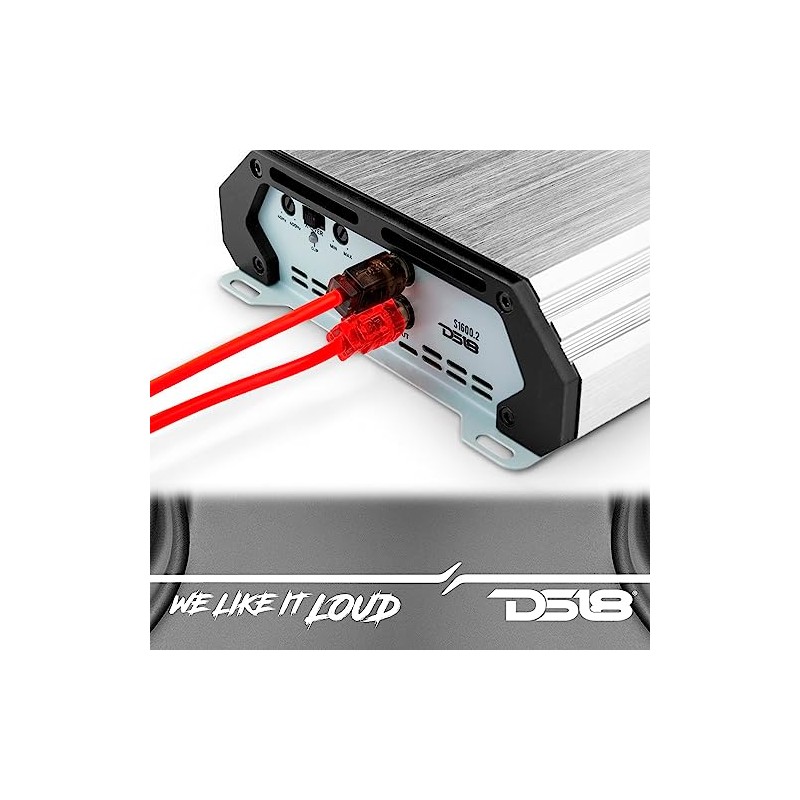DS18 R20 Ultra Flex RCA, cable RCA macho a 2