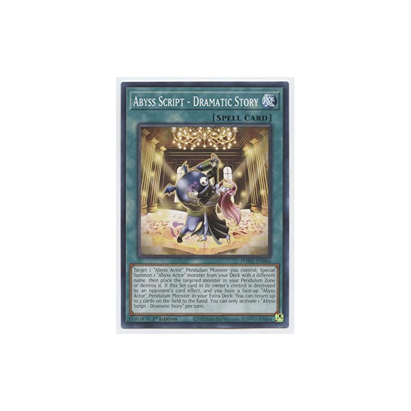YU-GI-OH! Abyss Script - Dramatic Story - PHHY-EN064 - Common