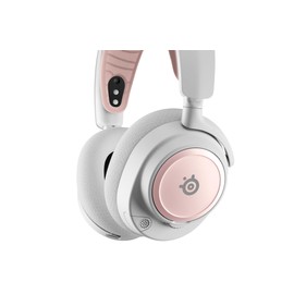 SteelSeries Nova Booster Pack -Gaming Headset Accessory - Nylon Headband - Customize with Unique Speaker Plates - Rose Quartz
