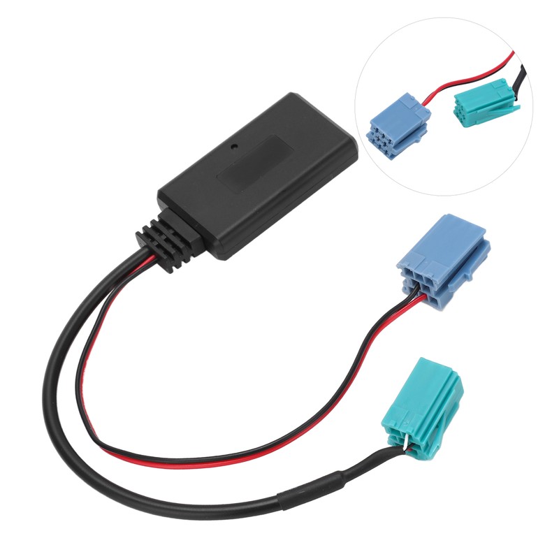 Car Bluetooth Audio Cable Adapter Replacement for Clio Kangoo Megane