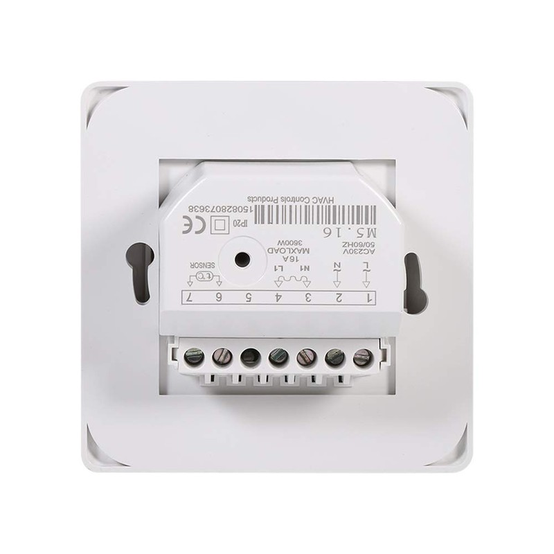 VOBOR Mechanical Room Thermostat, Heating Thermostat Room Floor, Mechanical Thermostat