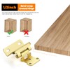Ravinte 60 Pack 30 Pairs Semi-Overlay 1/2 inch Self-Closing Face
