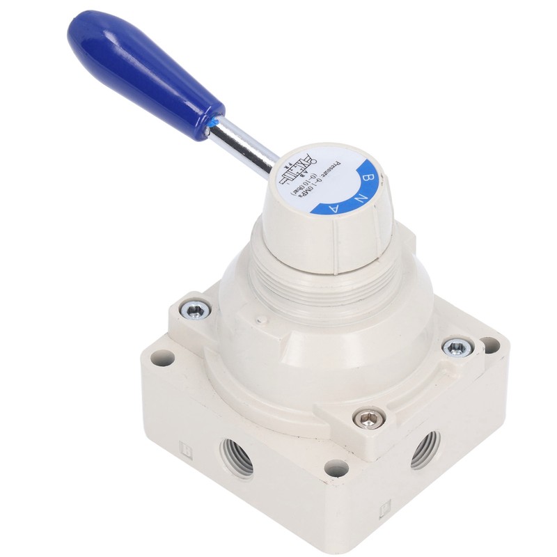 Air Hand Valve Rotary Lever 2 Position 4 Way Pneumatic