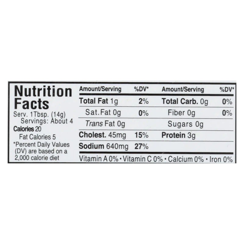 UD_Romanoff Black Lumpfish Caviar 2 Oz Seafood Snack Case of