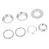 A ABSOPRO Steel Bicycle Headset Threaded Mountain Headset Sealed Set