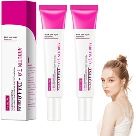 ARBUTIN 7.0 + TXA 4.0.CREAM, Crema Facial Hidratante, Cremas De Manchas Faciales, Aclara Manchas Oscuras, Pecas, Imperfecciones Y Pigmentación (2 PCS)