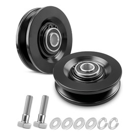 90040 Carriage Wheel Kit Compatible with Tranzsporter TP250 TP400 Ladder Hoist, Roofing Ladder Hoist Part for Roofing Shingle Material