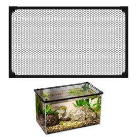 Aquarium Sieve, Magnetic Aquarium Anti Spring Net, Fish Insulation Box, Anti-Escape Net, Cover for Fish, Reptiles, Turtles, Other Animals Escape, Fish Protection Accessories, 50 x 30 cm