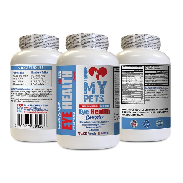 I LOVE MY PETS LLC cat Eye Health Supplements -