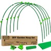 PirateAnt Greenhouse Hoops Set for DIY Grow Tunnel，Thickened High Tenacity