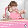 Platos para Bebe Silicon, 10 Pzas Set Alimentacion Complementaria Bebe,