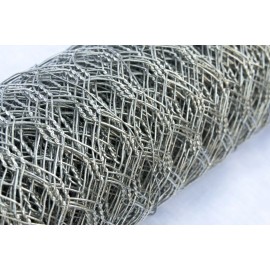 Digger's Root Guard 75 Sq Ft Digger's Root Guard Double Galvanized 3/4" Hex Gopher Wire Mesh 3'x 25'