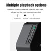 Portable Mini Voice Broadcast Alarm Clock with Wireless Bluetooth Card