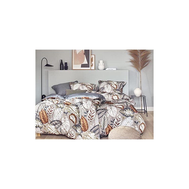 Irisette Maco Satin Bed Linen Set Crown-K 8402 Saffron 155