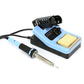 Daytools Soldering Station LS-8906, 480°C, Continuous Temperature Control, 48 W Soldering Iron Power, with Cleaning Sponge and Pull-Out Drawer, 230 V Operating Voltage, Complete Set