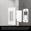 Remote Wallplate Bracket, Perfectly Compatible with Lutron Wireless Pico Remote