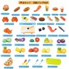 WTOR 39 Piece Set Pretend Play Sushi Vegetables Fruits Salisbury