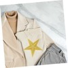 SHINEOFI 32pcs Star Iron On Patches Star Shape Embroidered Patches