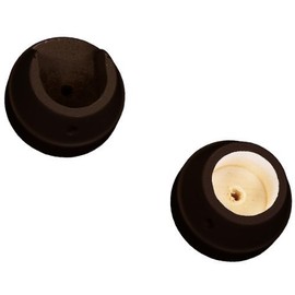 Rolls Woodline 35mm Wooden Recess Brackets, Dark Oak, 2 Pack