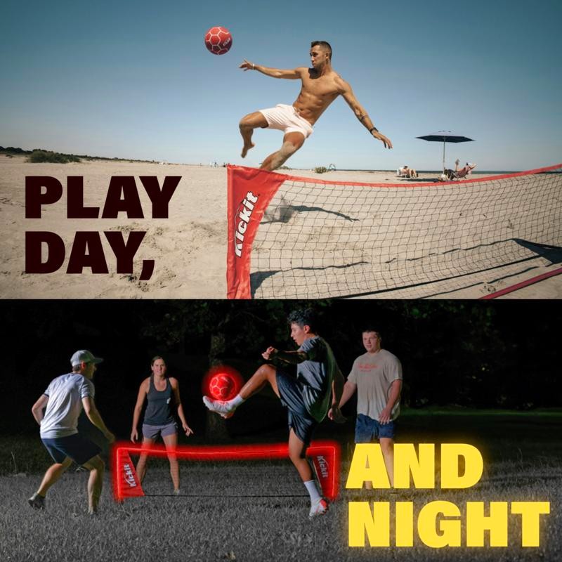 Kickit Inferno Soccer Tennis Set