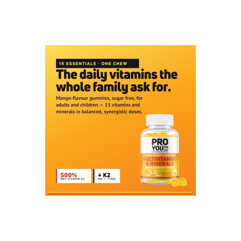 Nutrition Multivitamin & Mineral Gummies for Adults & Children |