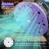 150mm Sanding Discs 50PCS Clean Sanding Discs, 320 Grit Multi-Hole