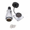 Eonvic WEIPU WS28 Connector Waterproof IP67 Metal Male Plug Female