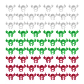 MAXQUU 60 Plant L-Shaped Clips, Creative Bending Machine, Vine Branch Training Clips, Reusable, Multi-Functional Plastic Plant Clips.