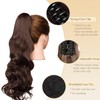 Gairyan 20inch Ponytail Extension Clip in Ponytail Hair Extensions Curly