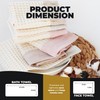 Cotton Waffle Towel, Highly Absorbent, Quick-Drying, Double Gauze Hem with