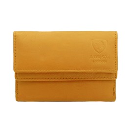J. Wilson London Ladies RFID Safe Designer Leather Purse Card Women Wallet Zip Pocket Boxed