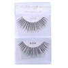 12 Pairs Crème 100% Human Hair Natural False Eyelash Extensions