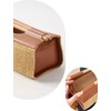 Rattan Tissue Box Cover,Wicker Tissue Box Holder,Rectangle Guest Bathroom