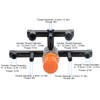 EVTSCan Aluminum Alloy Regulator Manifold for Piston Air Compressor System,