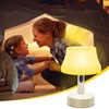 ZEEFO LED Night Light, Portable Simple Design Nursery Lamps, Remote