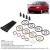 4Sets Fuel Injector Seal Repair Kit Sealing Assembly Clamp Bolt
