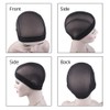 ZQIAN BEAUTY Small Mesh Dome Caps For Wigs 6 Pcs