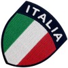 Italian Shield Flag Embroidered Velcro Patch