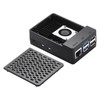 iUniker Case for Raspberry Pi 5, ABS Fan Case with