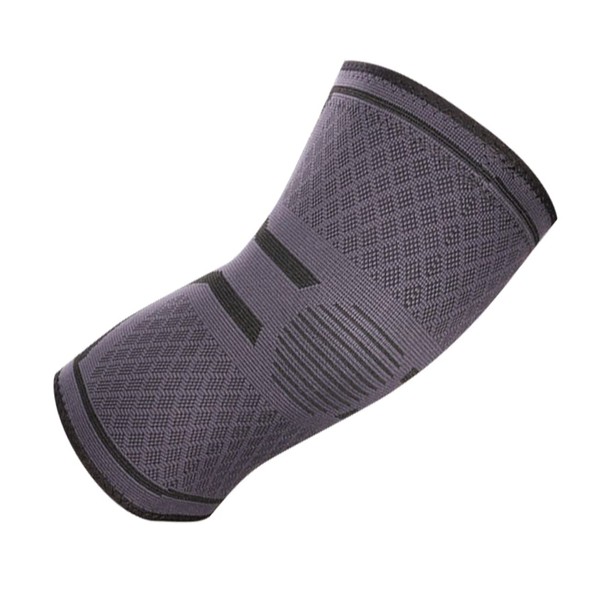 PACKOVE 1Pair Silicone Knee Pads for Sports Elastic Breathable Knitted