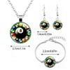 Mandy Xia Pool Billiards Ball Necklace Bracelet Earrings Sets Lucky