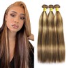 #P4/27 Bundles Highlight Straight Bundles 26 28 30 Inch Double