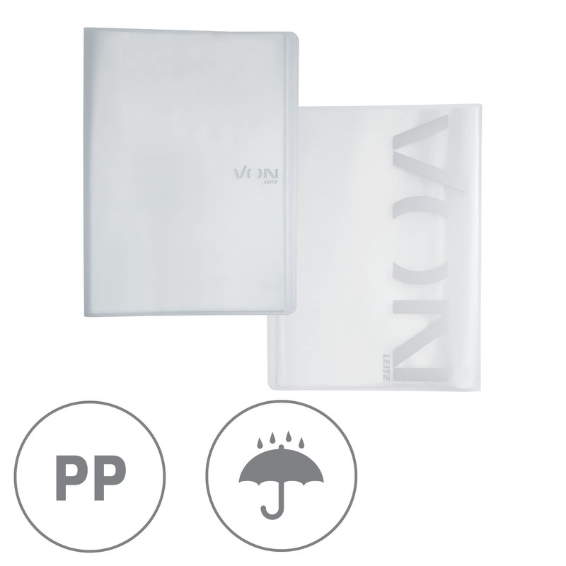 VON Leitz 42470001 A4 Ring Binder with 2 Rings Polypropylene