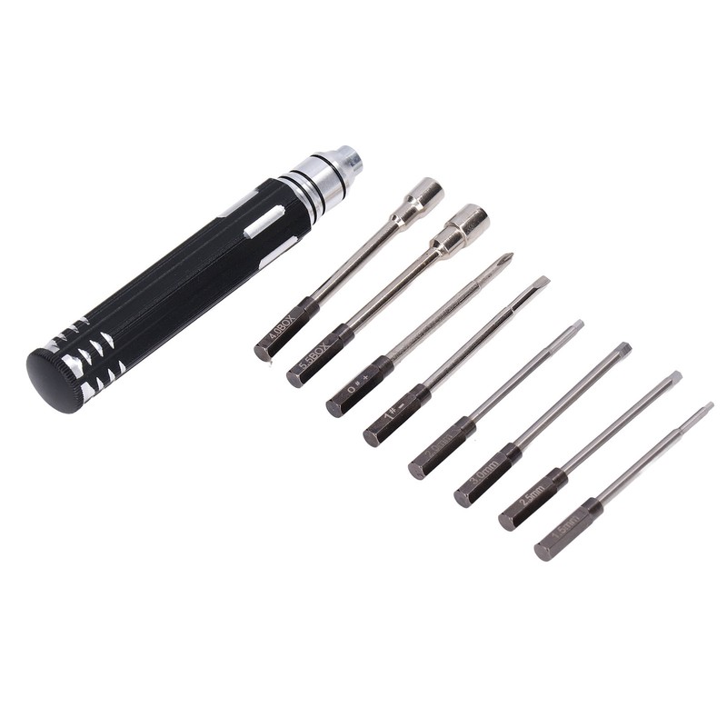 Screwdriver Set High Strength Simple Practical Design 8 in 1