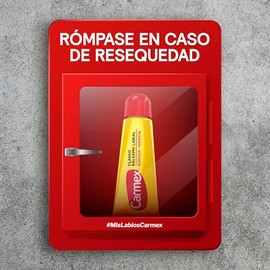 Carmex, Blsamo Labial Hidratante Classic en Tubo, para Labios Secos y Agrietados, Protege y Suaviza, 10 gr                                            