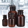 Kestun Glass Bottle,Lab Wide Mouth Reagent Bottle,Amber Glass Reagent Bottle,500ml