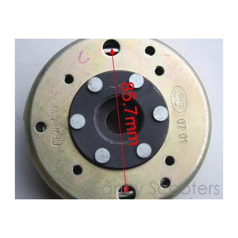 FANCY SCOOTERS STATOR FLYWHEEL SET YERF DOG 150CC CUV UTV